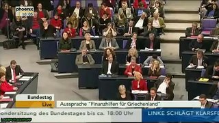 Gregor Gysi im Bundestag - Nein zu weiteren 130 Milliarden € für Griechenland