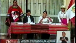 IV Jornada Intercultural de Las Lenguas Maternas, en Senaju Perú