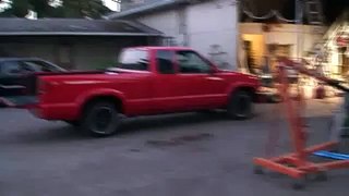 Ben (13) and his friend Brian (10) testing our new 1977 Corvette Stingray