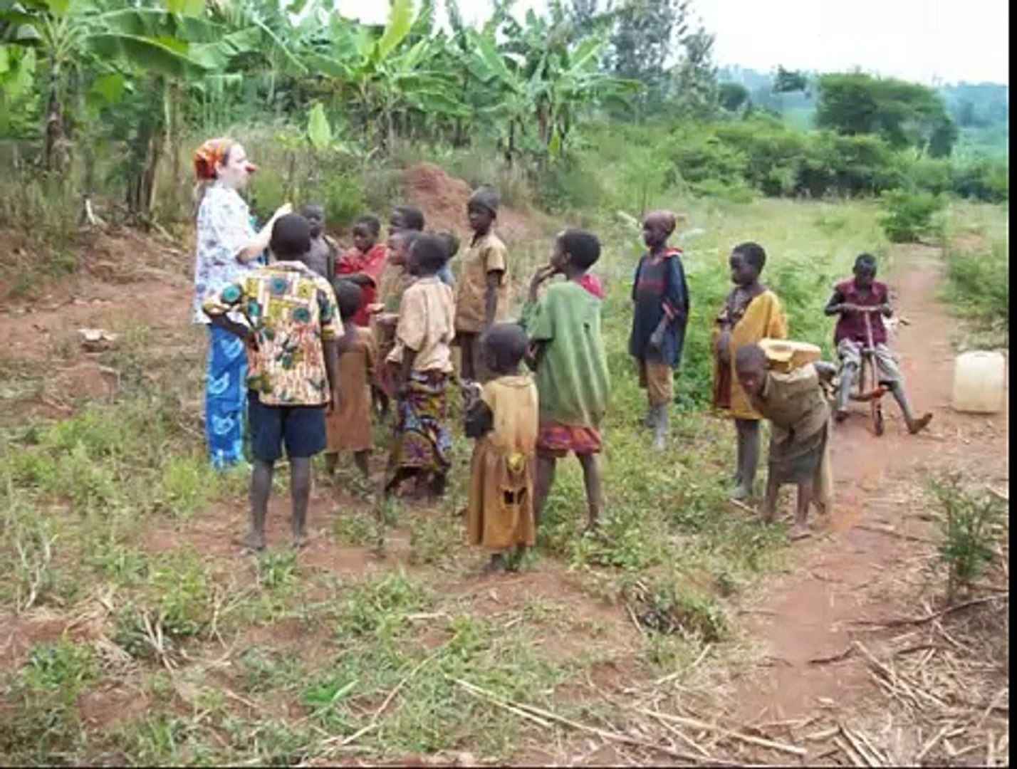 ⁣Vanessa in Burundi 2007