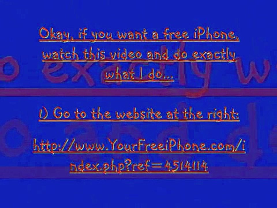 How to get a FREE iPhone 3g (and it ACTUALLY works)!!