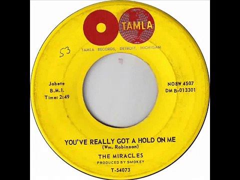 The Miracles - You've really got a hold on me (1962)