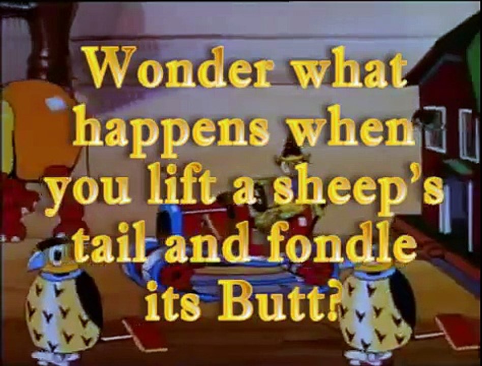 Disney cartoon subtle funny bits.