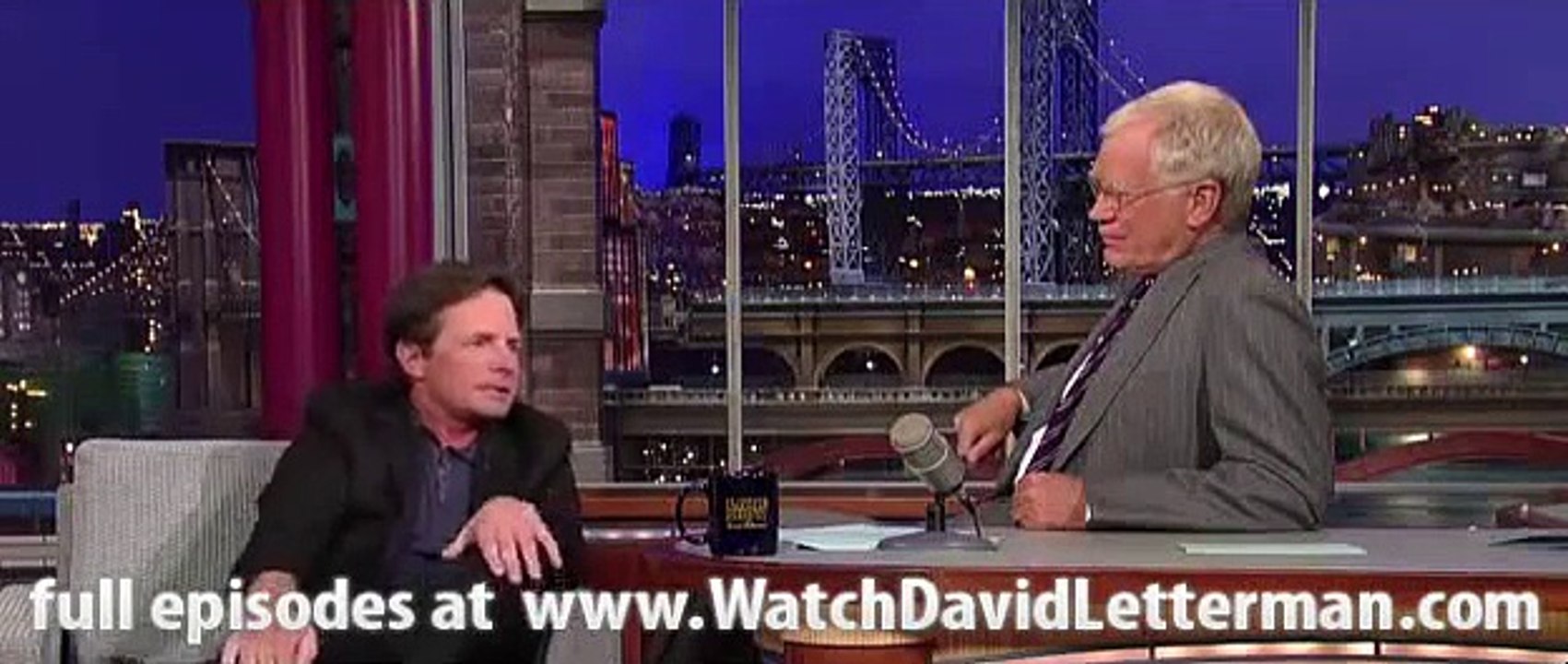 Michael J. Fox in Late Show with David Letterman September 8, 2011