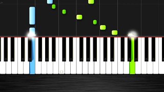 The Imperial March - Star Wars - EASY Piano Tutorial by PlutaX - Synthesia