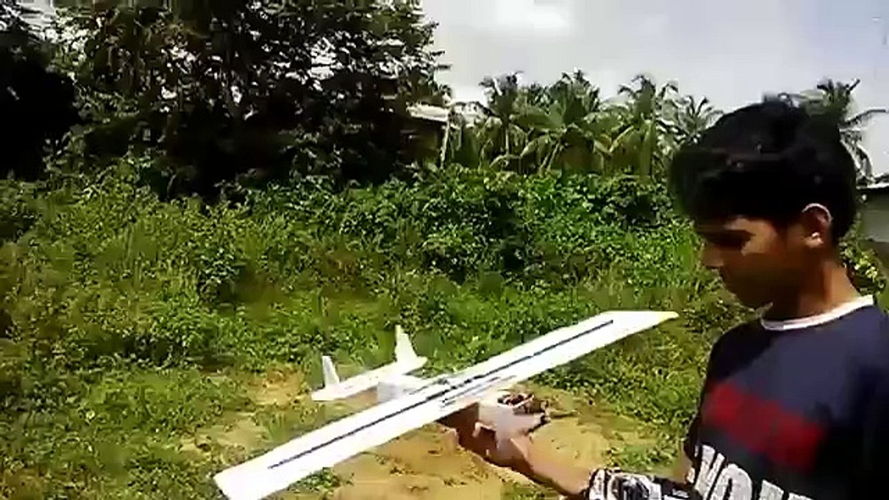 Home made RC plane Katukurunda Sri lanka