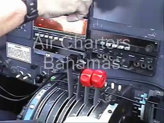 Cessna 402 Flight from Nassau to Cocoa Cay, Bahamas