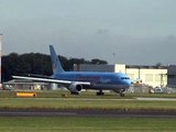 DONCASTER AIRPORT (UK)  THOMSON / FIRST CHOISE B767-300 & B757-200 TAKE OFF