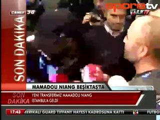 Niang'ın ilk sözleri: "Tekrar İstanbul'da olmaktan çok mutluyum"