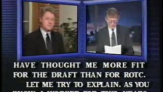 Clinton on Nightline 1992 part 2