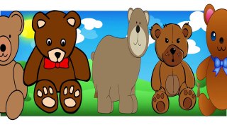3D Bear Finger Family Collection 3D Bear Cartoon Animation Nursery Rhymes for Children