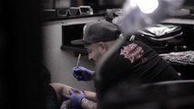 Alec Rodriguez Sleeve Tattoo Session @ Goodfellas Tattoos