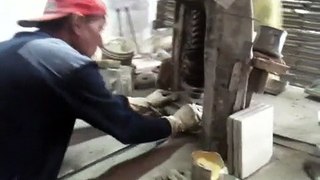processo de fabricação de ladrilhos artesanais - muito interessante