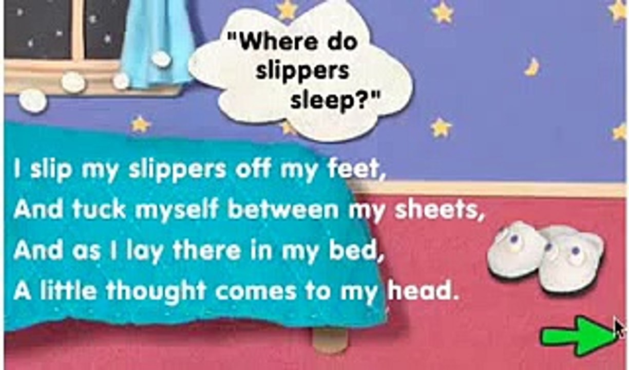 Blue's Clues Where Do Slippers Sleep