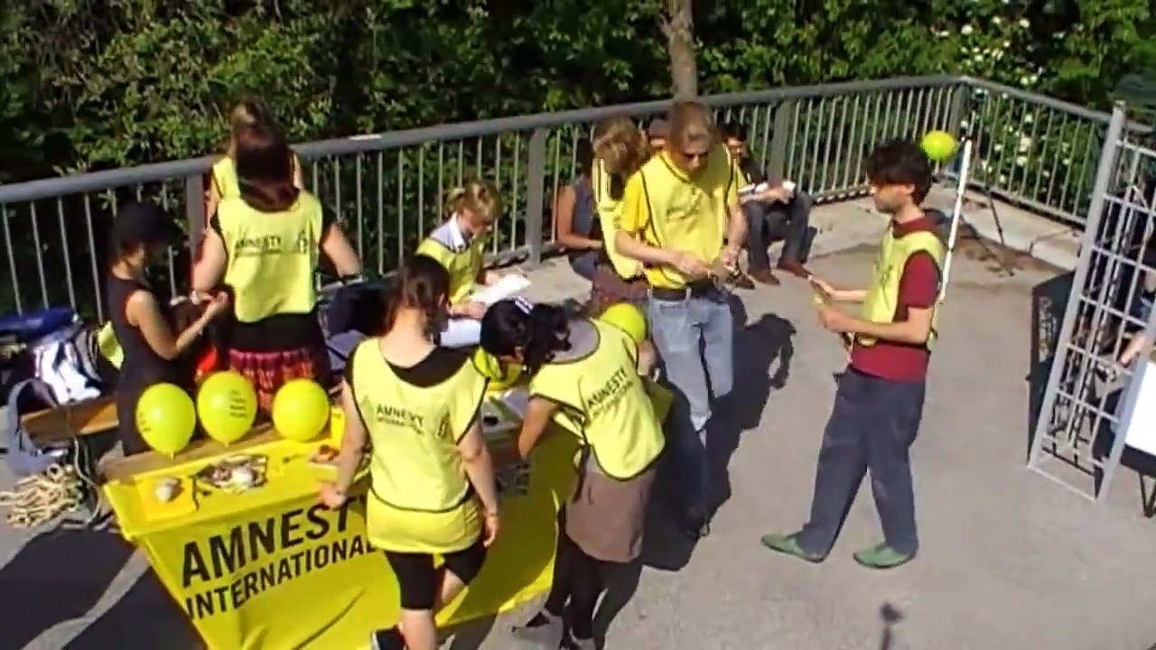 Amnesty International - Face for Freedom in Iran - Kiel 2010