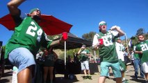 The Green Mile Jets Fans in San Diego (JETS vs. Chargers)