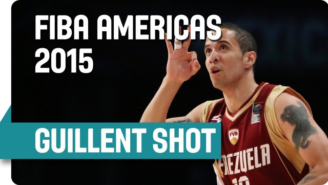Heissler Guillent - 2QT Buzzer Beater v Canada - 2015 FIBA Americas Championship