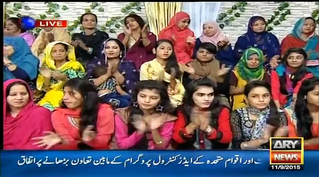 The Morning Show With Sanam Baloch on ARY News Part 6 - 11th September 2015
