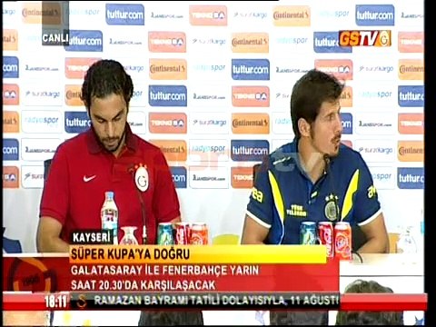 Selçuk İnan ve Emre Belözoğlu basın toplantısında yan yana!