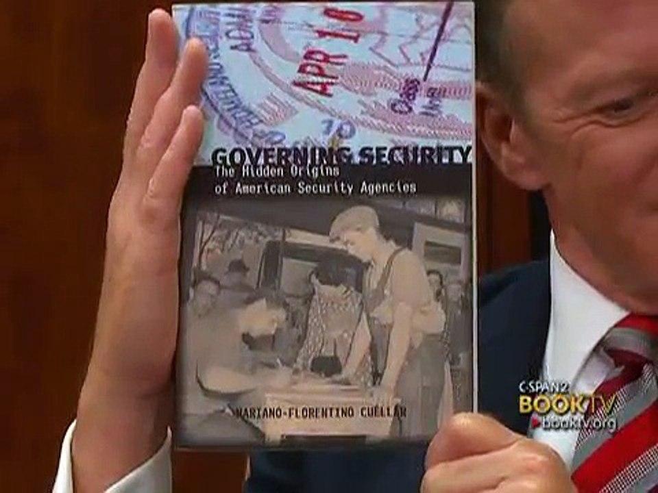 Book TV: Mariano-Florentino Cuellar, "Governing Security"