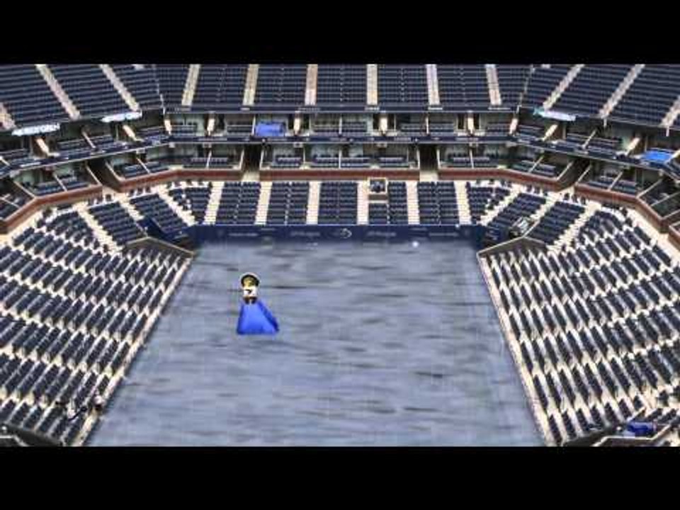 Anyone for tennis? The Furred Umpire goes fishing at the US Open