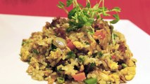 Sausage and Egg Fried Rice/ 香肠蛋抄饭/Chinese Version/Authentic Chinese Food, Cooking and Recipes