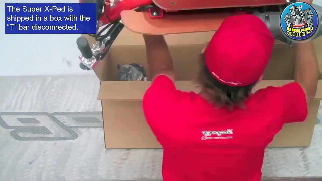 Go-Ped Super X-Ped Gas Scooter