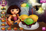 Halloween Cupcakes Dora The Explorer - Videos Games For  Kids Dora La Exploradora