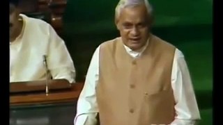 BJP's Atal Bihari Vajpayee BEST Speech