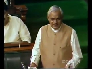 BJP's Atal Bihari Vajpayee BEST Speech