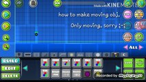 2.0 how to make moving objects (Geometry dash)