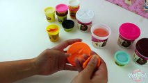 ♥ Masha and the Bear Logo Play Doh Creation Маша и Медведь Пластилин Логотип