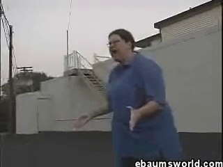 crazy screaming lady