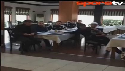 Beşiktaşlı futbolcuların Liverpool sevinci!...