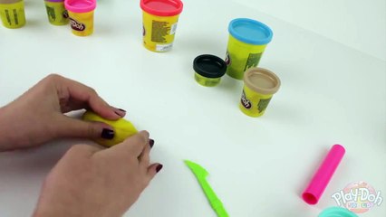 ♥ Play Doh Disney Tsum Tsum Winnie the Pooh How to Make Tsum Tsum Winnie the Pooh Playdough