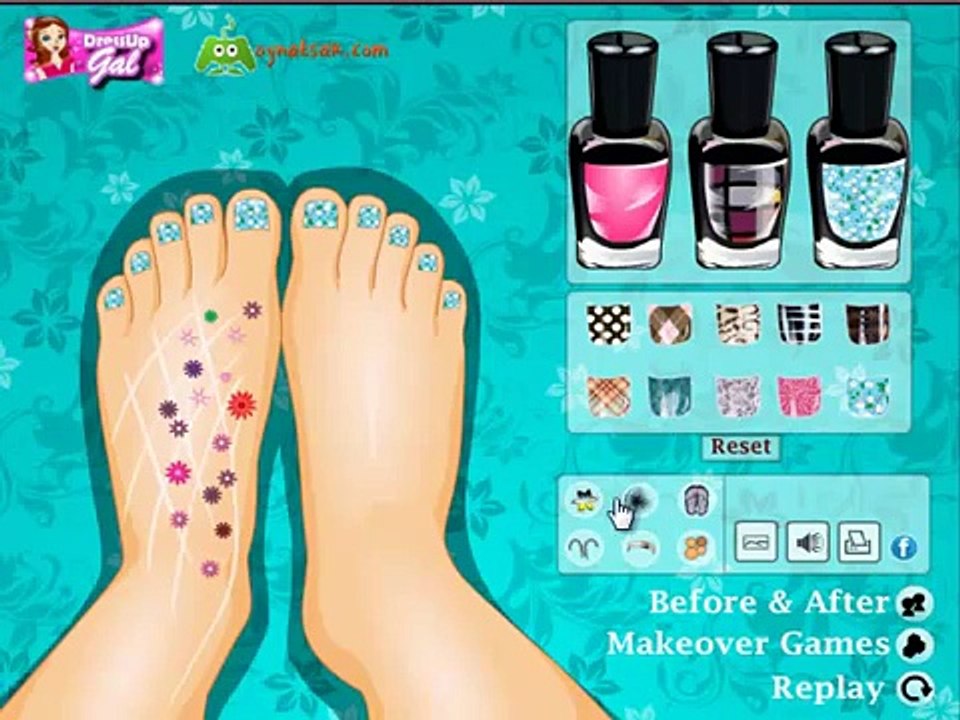 legs nailsdecoration BABY   FUN   Gameplay   Fo...
