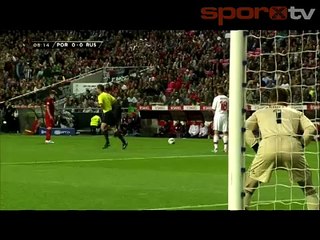 Portekiz, Rusya'yı tek golle geçti!