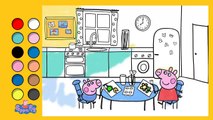Peppa Pig - Colouring Pages HD Part 3 - Peppa Pig Colouring Games
