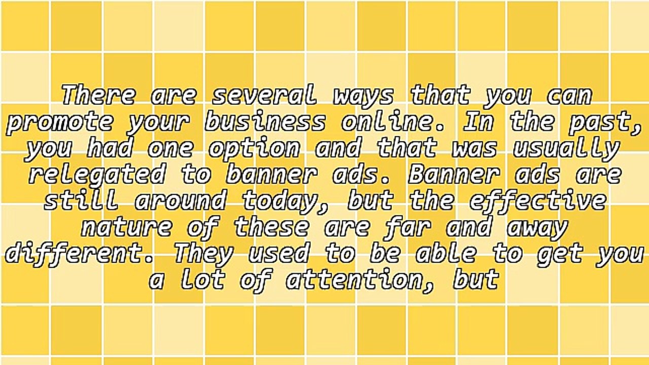 How To Promote Your Business On The Web - 5 Tried and True Options
