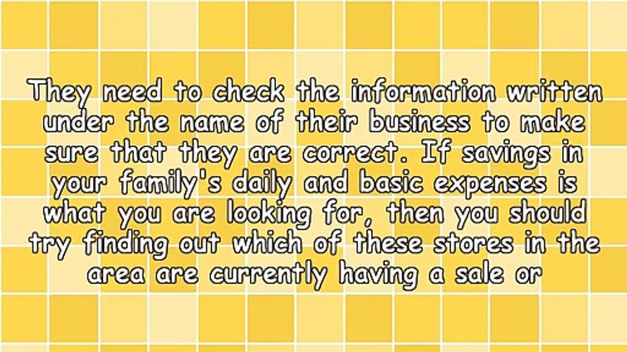 Shop Online For Sales That Could Induce Savings In Your Family's Budget