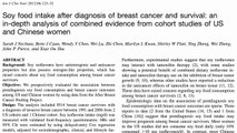 BRCA Breast Cancer Genes and Soy