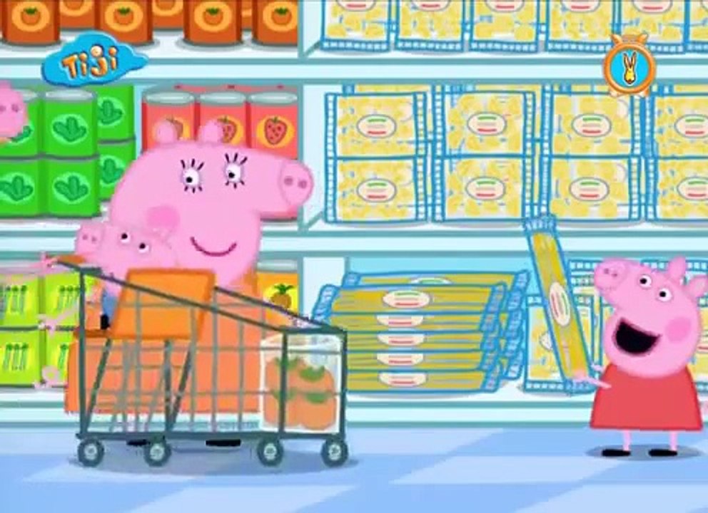 Peppa pig français Le supermarche