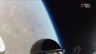 Felix Baumgartner Helmet Cam HD Part of Jump