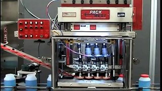 Pack West - Automatic Inline Capping Machine with Cap Elevator, Sorter, Feeder for Large Caps