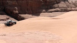 funco and rfr sandrail wheelie at white wash sand dunes