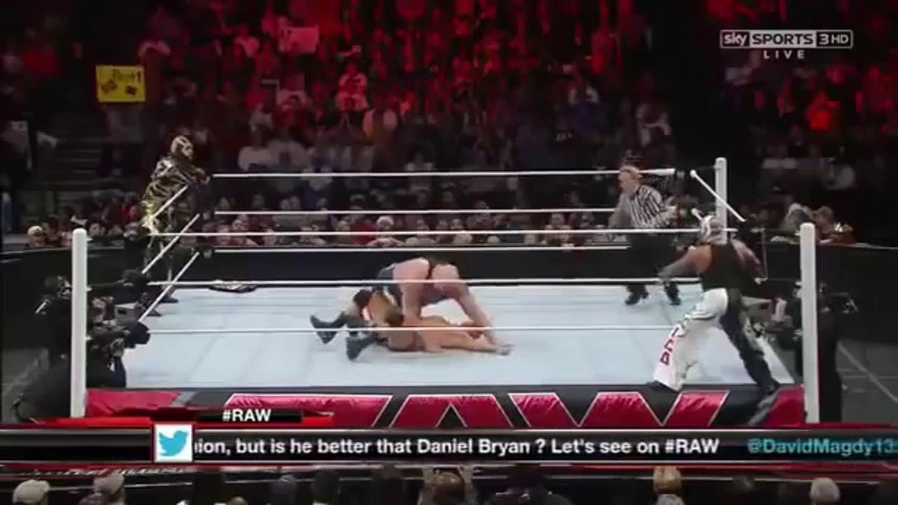 rey mysterio big show vs cody rhodes goldust tag team match