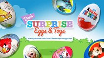 6 Surprise Eggs Disney Frozen, Disney Princess, Winnie The Pooh