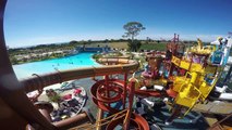 Milkman plays Water Slide at Cartoon Network Amazone Water Park - Pattaya Part. 2