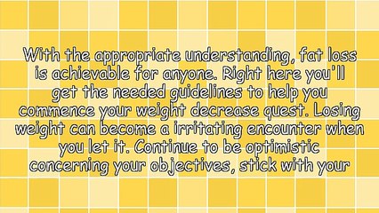 Freshen Up Your Unwanted Weight Reduction Program Using These Recommendations