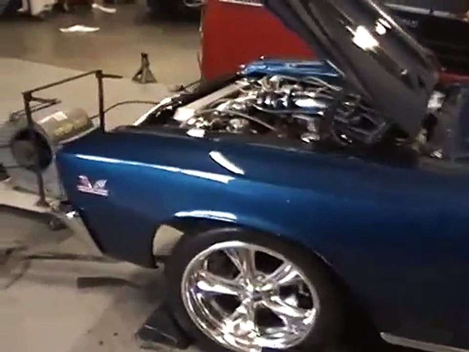1967 SS CHEVELLE TWIN TURBO DYNO OVER 1200 HORSEPOWER BIG BLOCK